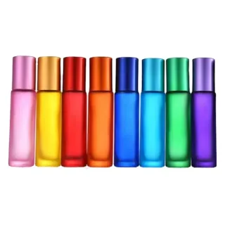 DIY Roller | Mat Glas | 10 ML Roll-on | Diverse kleuren aromaroller van Natuurzuiver