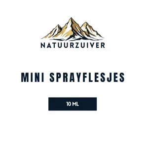 Sprayflesjes set van 5 | leeg 10ml roomspray van Natuurzuiver