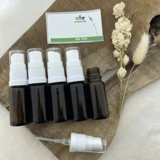 Sprayflesjes set van 5 | leeg 10ml roomspray van Natuurzuiver