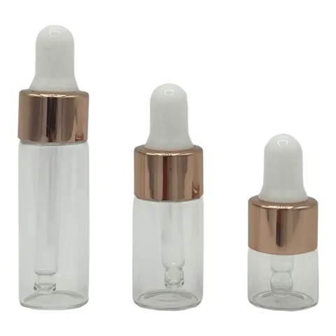 Pipet flesje helder glas | Dop Roze | div. inhoud diy & benodigdheden van Natuurzuiver