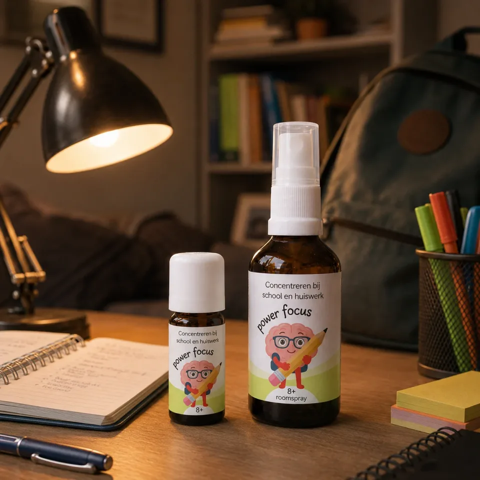 Power Focus etherische olie blend van Natuurzuiver